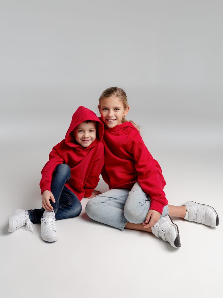 Толстовка детская Stellar Kids, красная-4