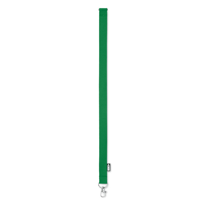 Lanyard in RPET 20 mm, зеленый-2