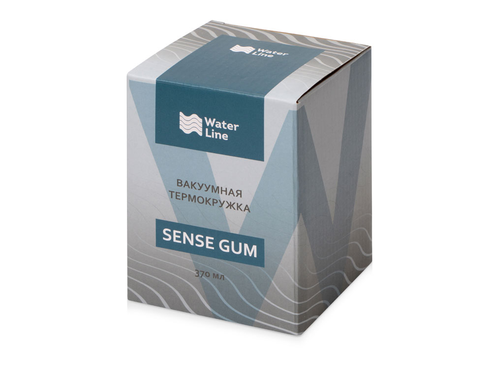 Термокружка Sense Gum soft-touch, 370мл, зеленое яблоко-6