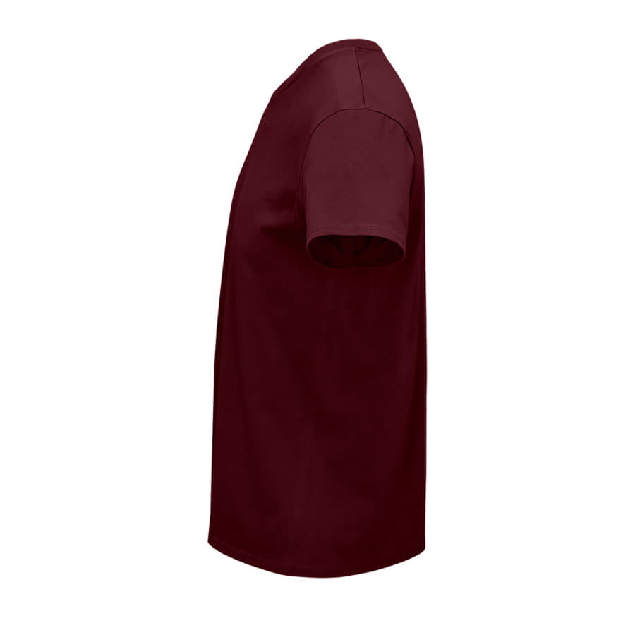 Футболка мужская CRUSADER MEN 150 из органического хлопка, бордовый-1