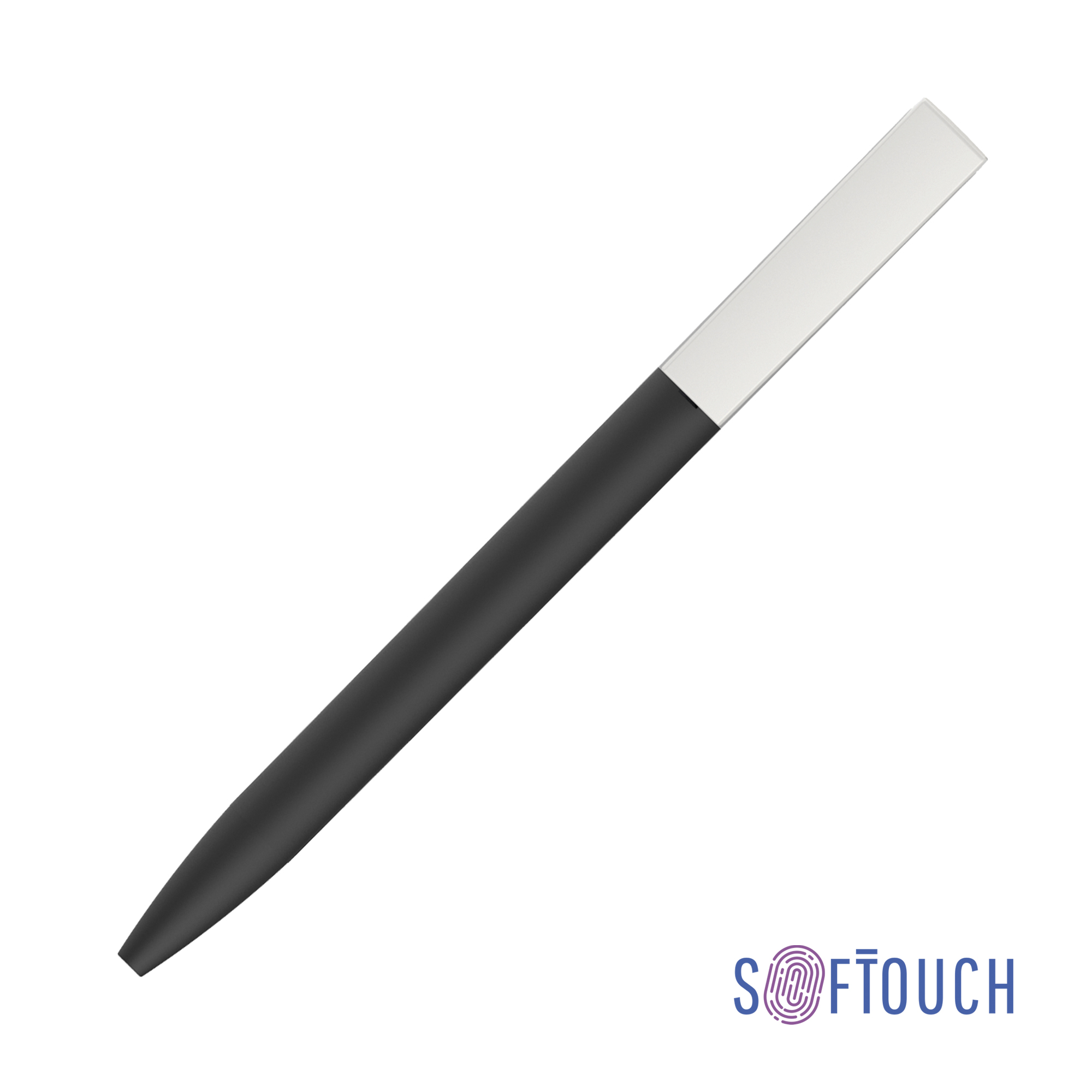 Ручка шариковая "Clive", покрытие soft touch-0