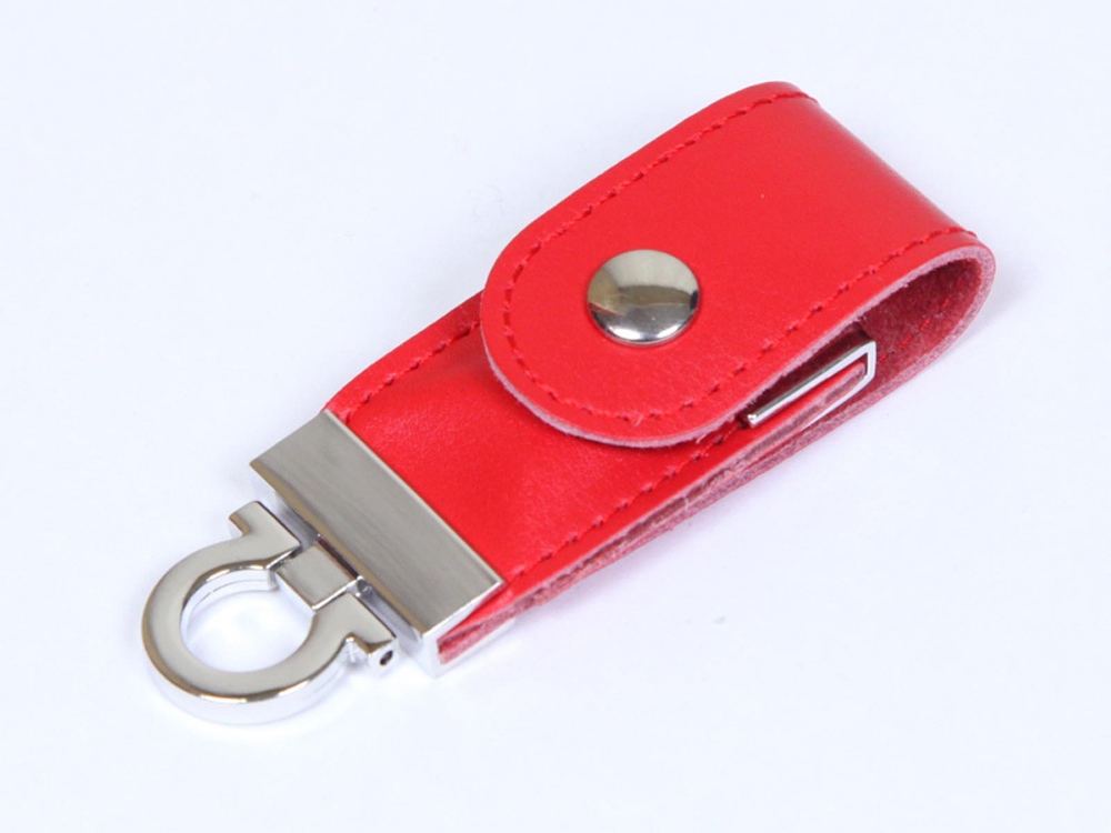 USB-флешка на 32 Гб в виде брелка, красный-1