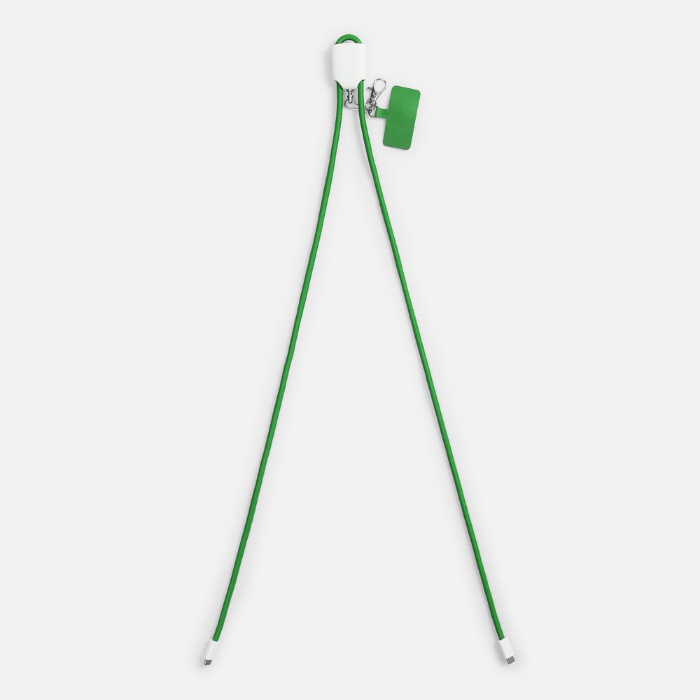 Кабель-ланьярд energyFlex Pro, зеленый-3