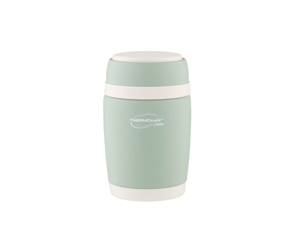 Термос из нерж. стали для еды тм ThermoCafe DETC-400FJ, 0.4L, салатовый-0