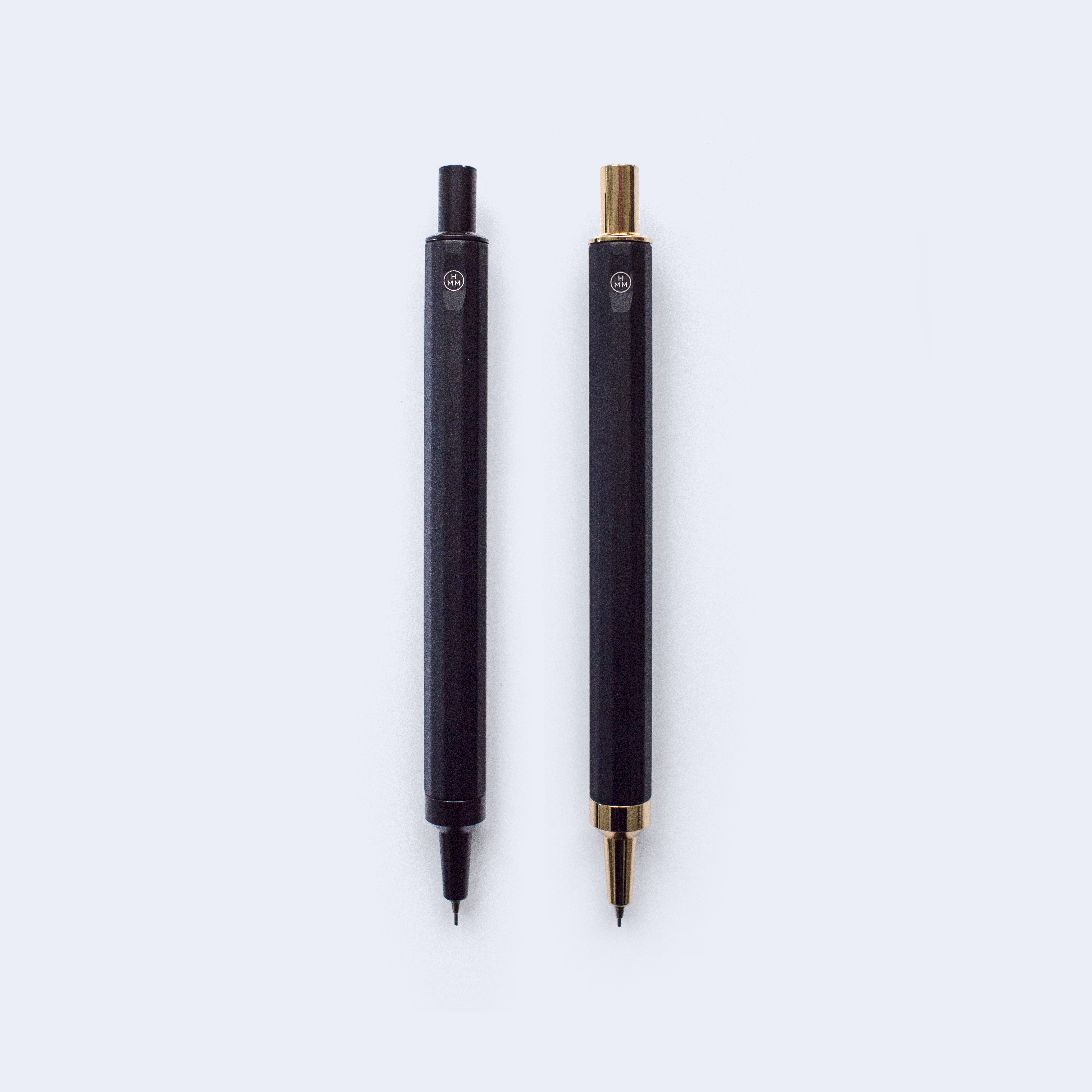 Механический карандаш PENCIL GOLD черный с золотом-1
