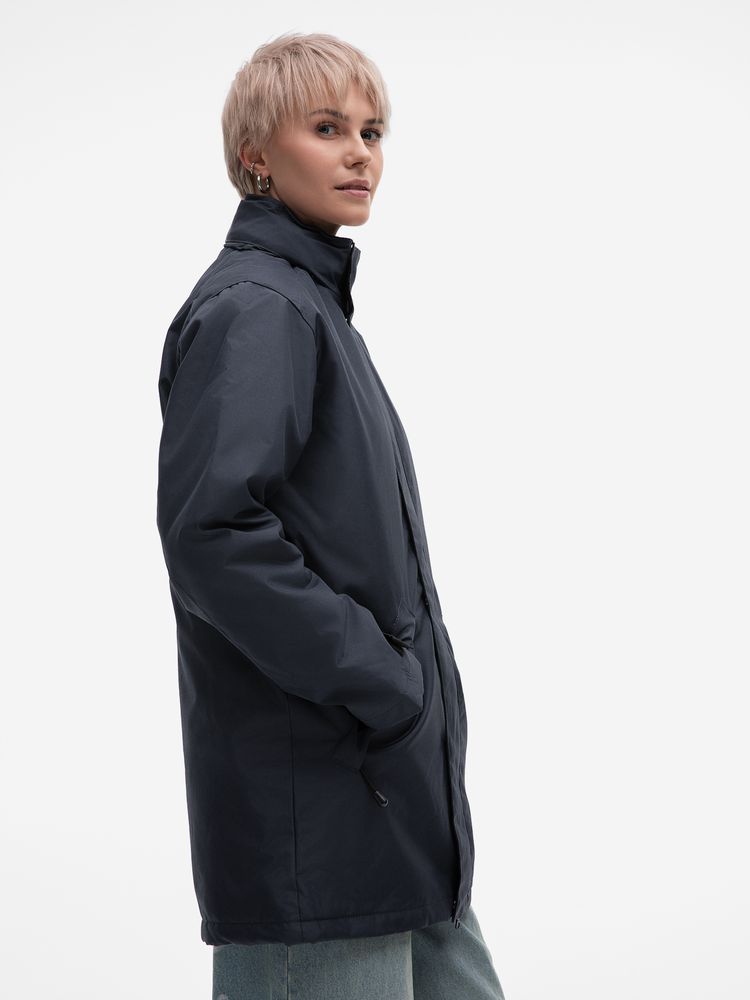 Куртка на стеганой подкладке Robyn, темно-синяя-6