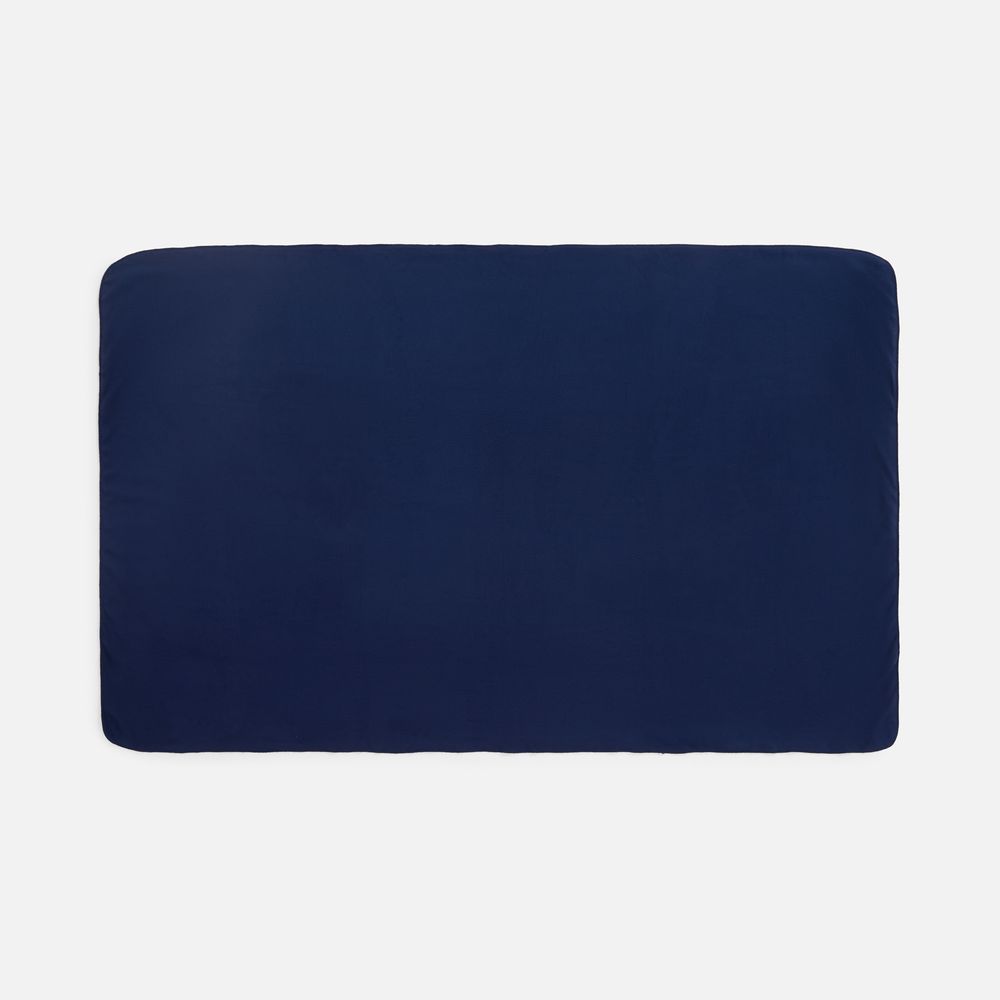 Флисовый плед Warm&Peace XL, синий-3