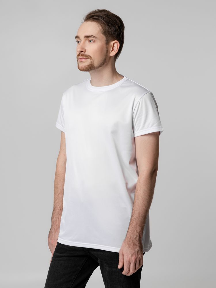 Футболка унисекс для сублимации Paint Tee, белая-4
