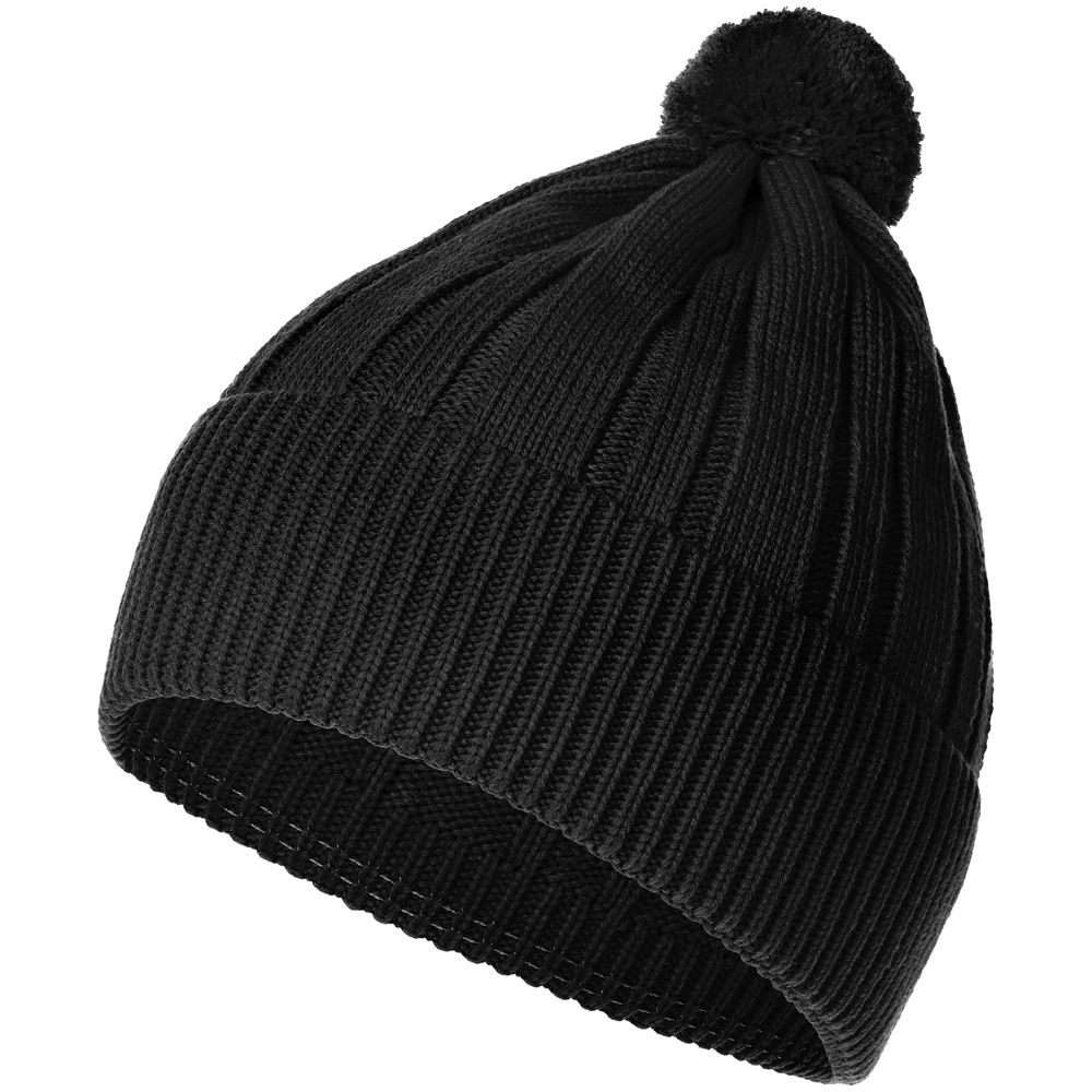 Шапка Knit Beat, черная-1
