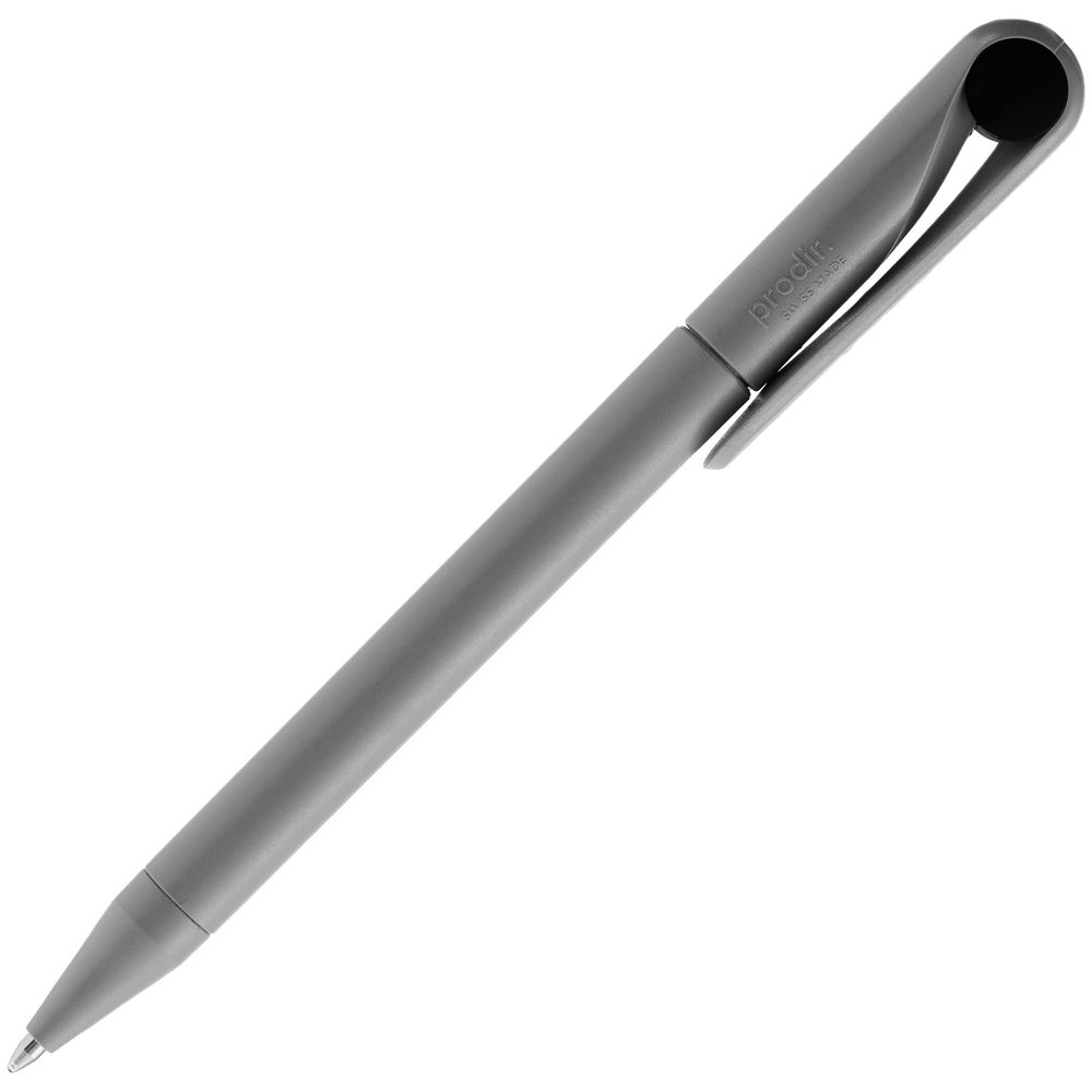 Ручка шариковая Prodir DS1 TMM Dot, серая с черным-3