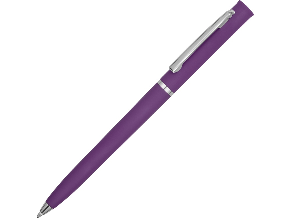 Ручка шариковая Navi soft-touch, фиолетовый-0
