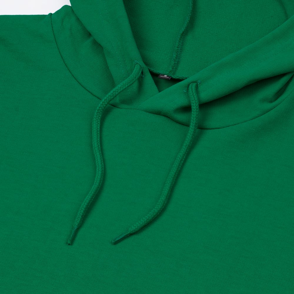 Толстовка с капюшоном унисекс Hoodie, зеленая-3