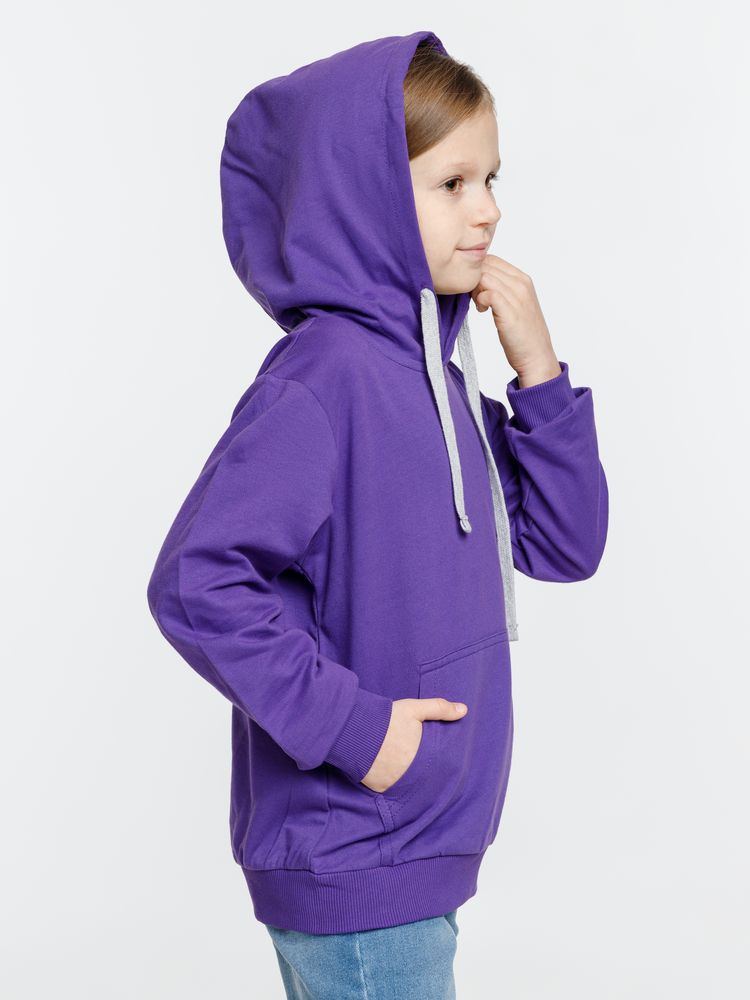 Толстовка с капюшоном детская Kirenga Kids, фиолетовая-5