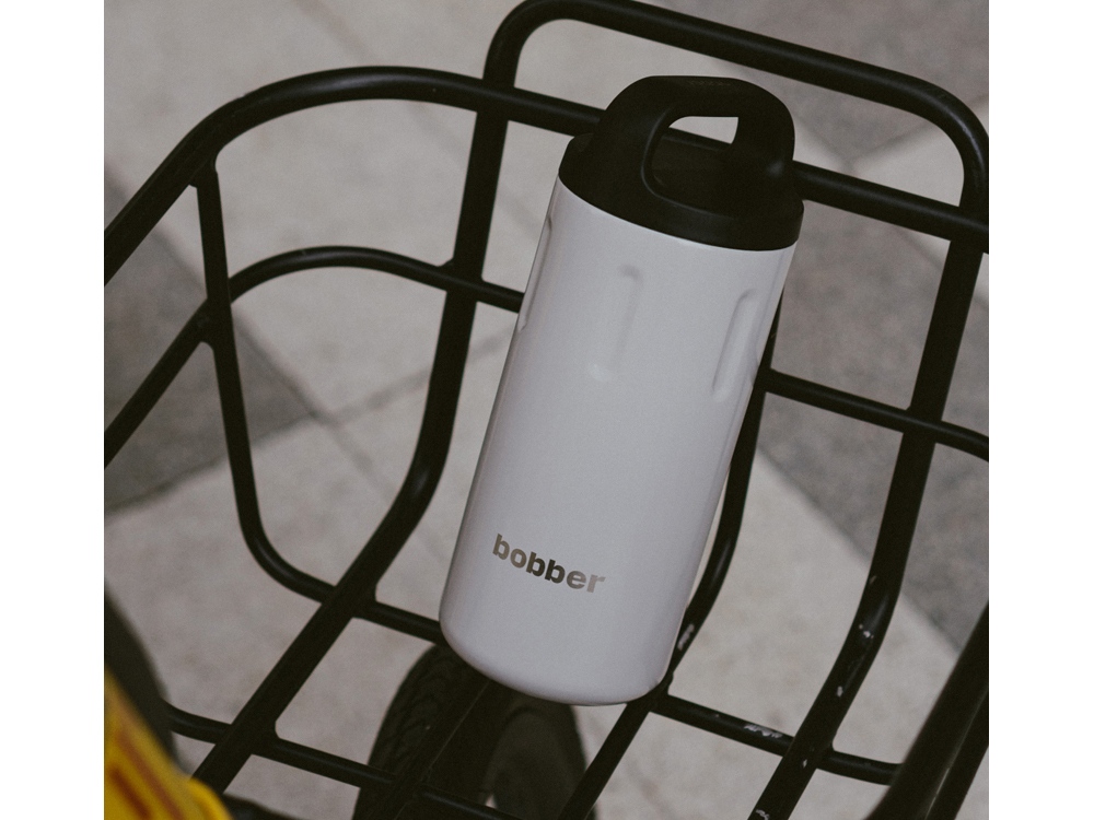 Вакуумный термос с керамическим покрытием бытовой, тм bobber, 590 мл. Артикул Bottle-590 Sand Grey (серый)-5