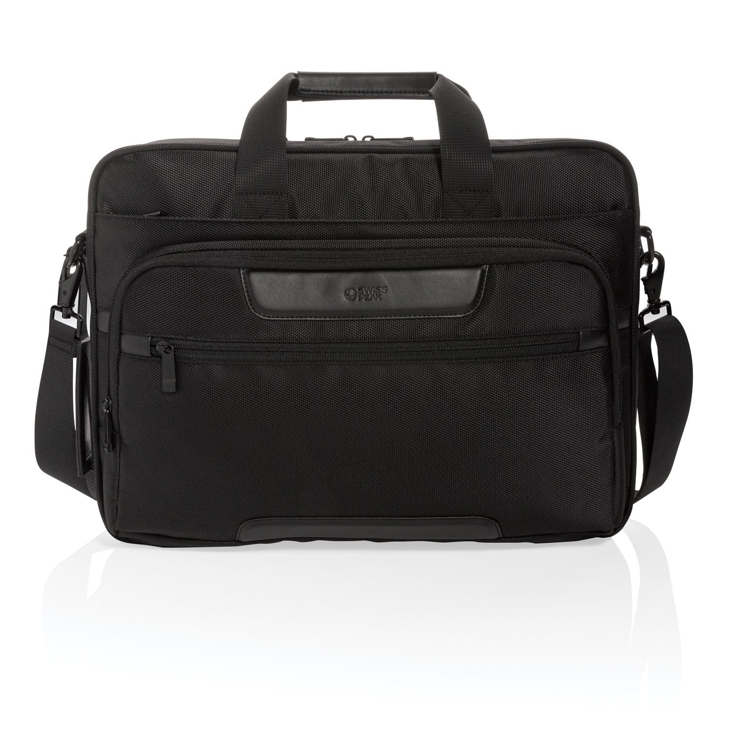Сумка для ноутбука Voyager от Swiss Peak RPET, 15.6“-1