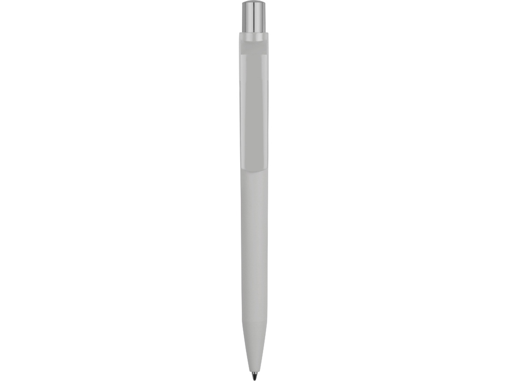Ручка шариковая UMA ON TOP SI GUM soft-touch, серый-1