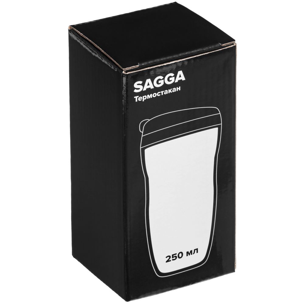 Термостакан Sagga, белый-5