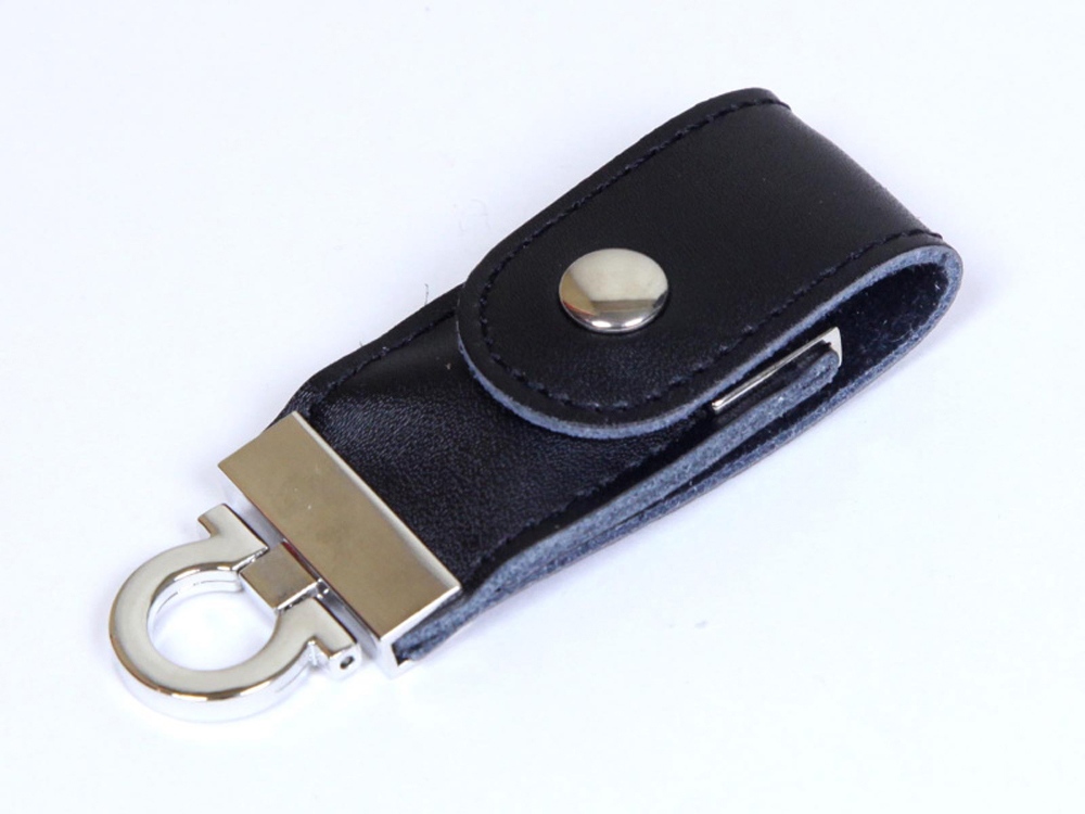 USB-флешка на 64 ГБ в виде брелка, черный-1