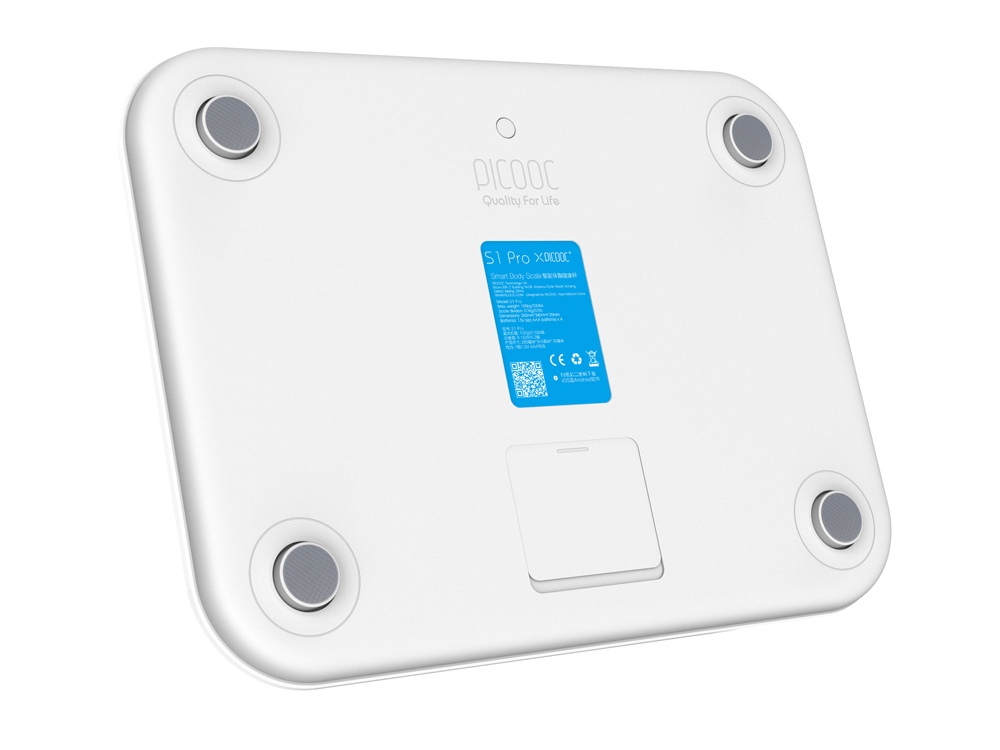 Умные диагностические весы Picooc S1 Pro White V2 (6924917717384), белый-4