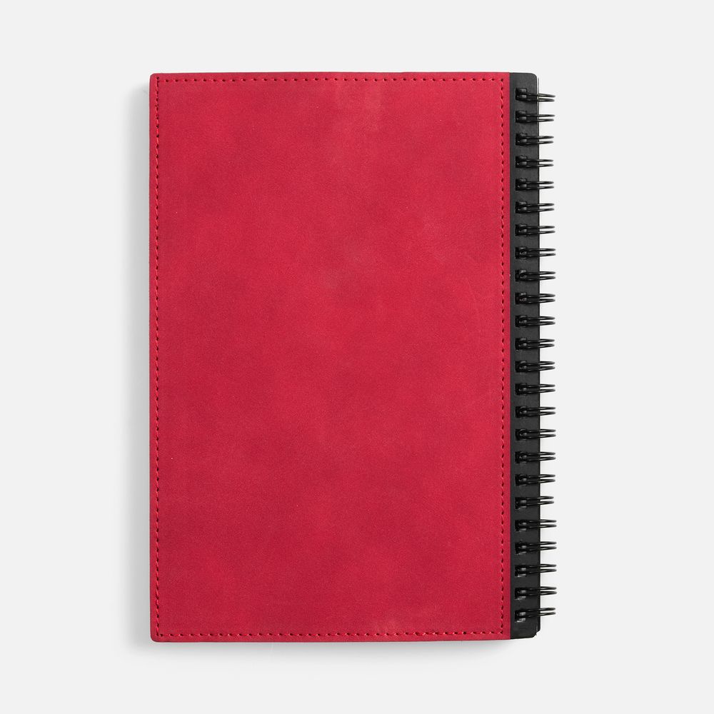 Ежедневник Notera Maxi, недатированный, красный-2