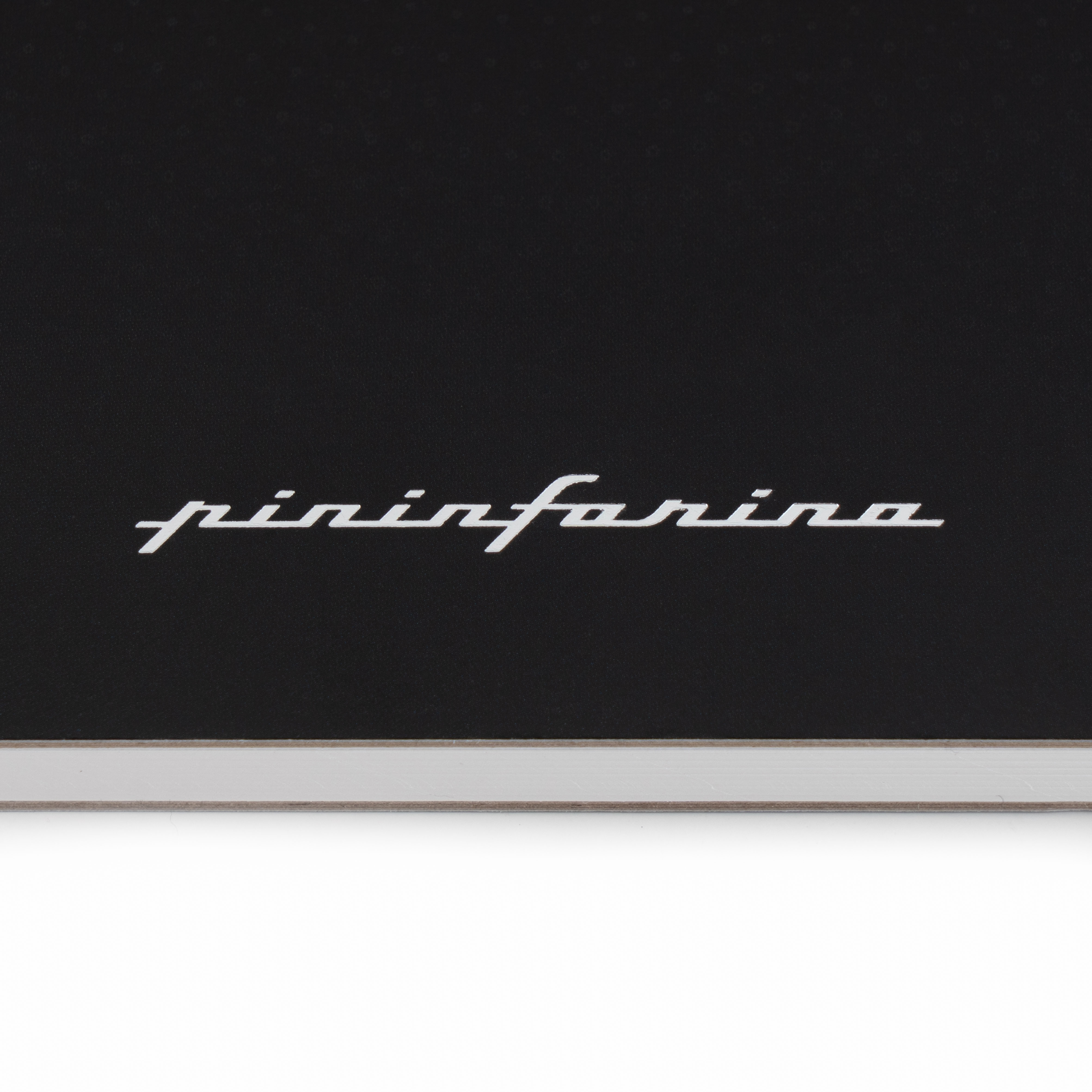 Тетрадь принт Pininfarina Stone Paper черная 14х21см каменная бумага, 64 листа, линованная, твердая обложка-1