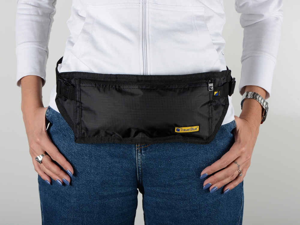 Сумка-кошелек на пояс Travel Blue Money Belt RFID, черный-6