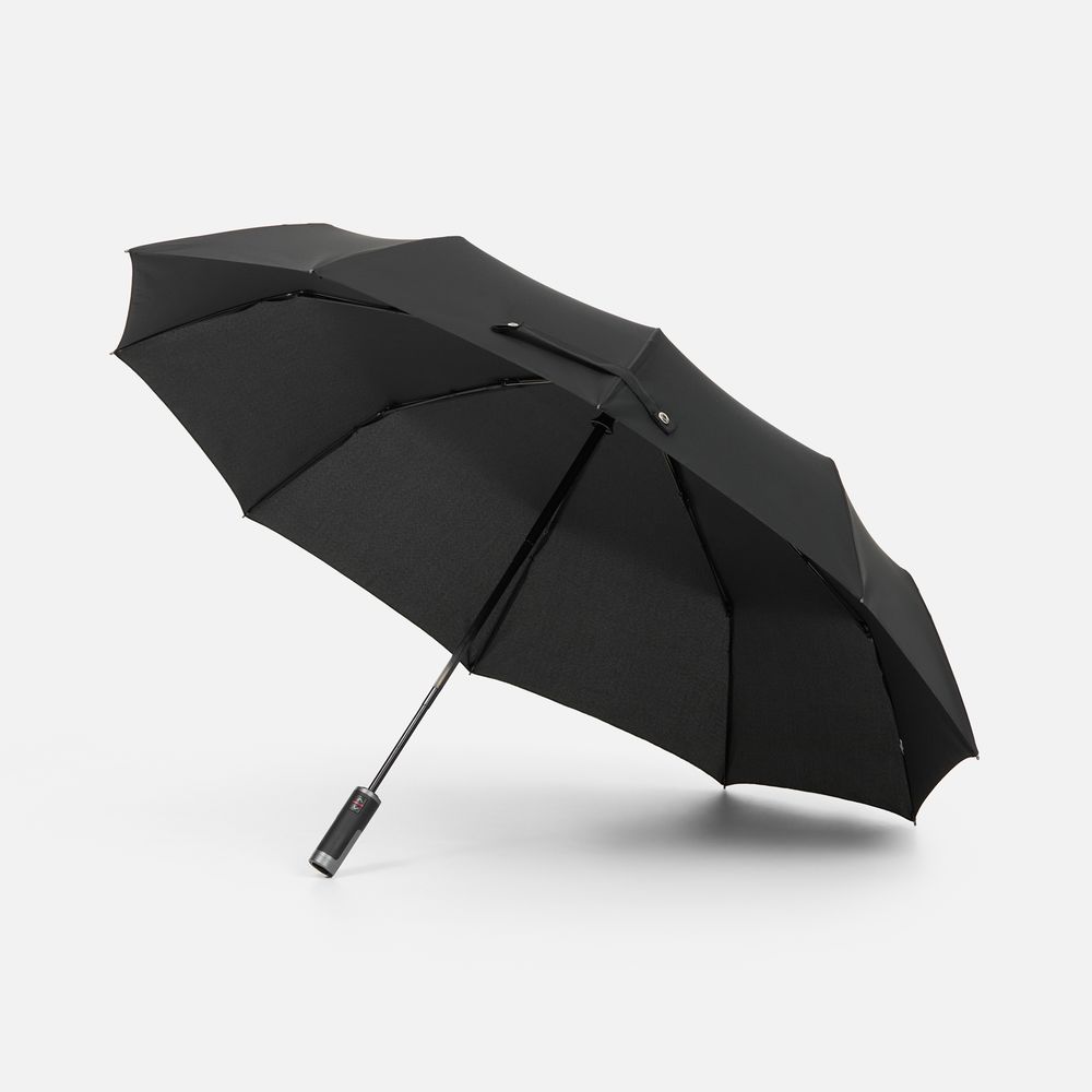 Зонт складной Regenfall, черный-1