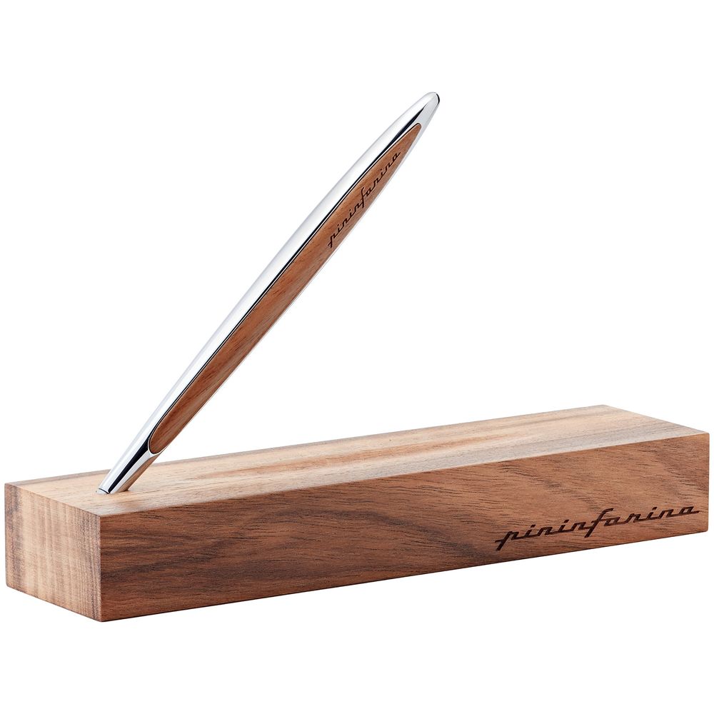 Шариковая ручка Cambiano Shiny Chrome Walnut-1