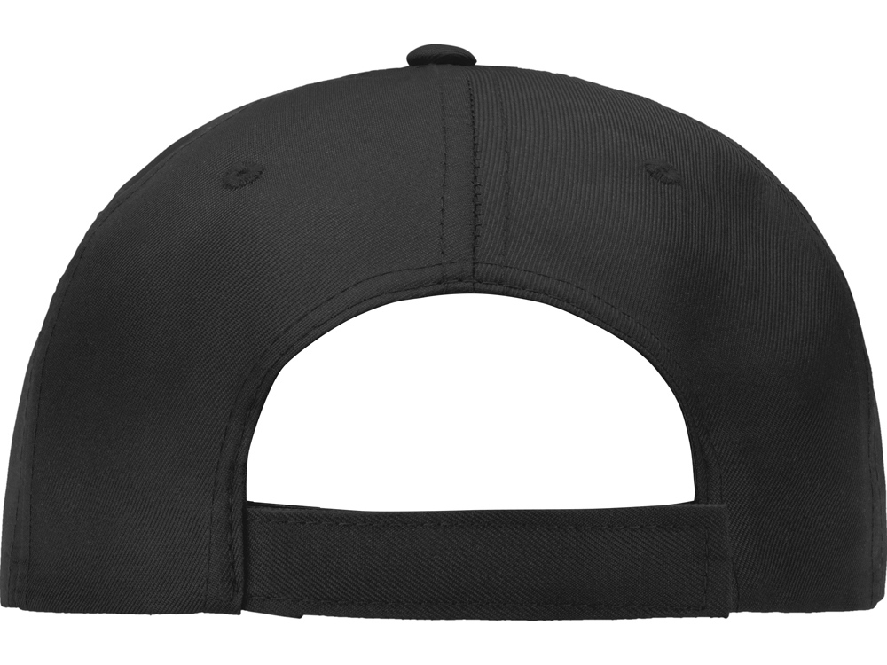 Бейсболка Poly 5-ти панельная 120 гр, черный-7