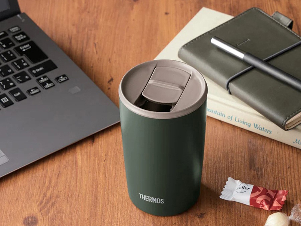 Термокружка из нерж. стали тм THERMOS JDP-401 FG 0.4L-3