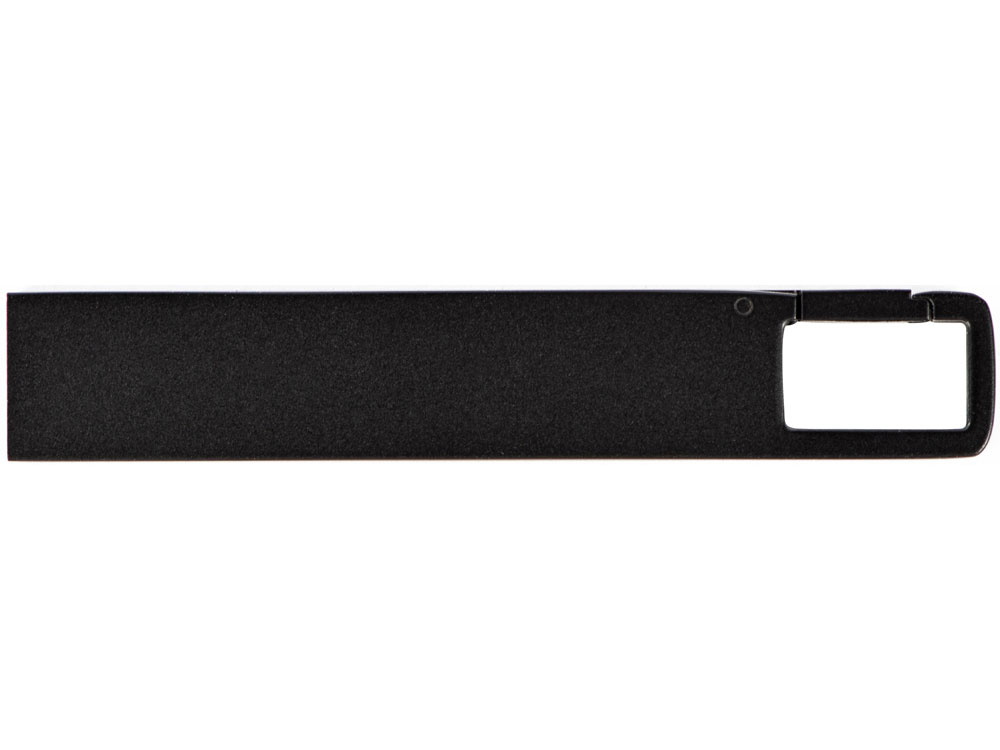 USB 2.0- флешка на 32 Гб c подсветкой логотипа Hook LED, темно-серый, красная подсветка-2