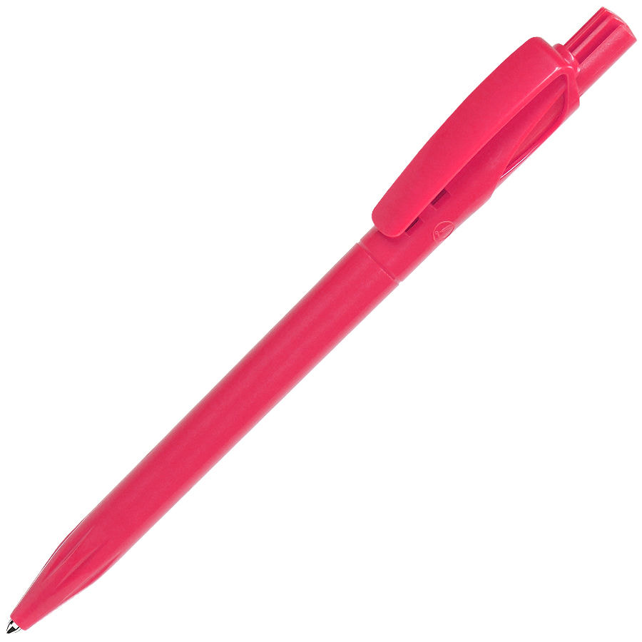 Ручка шариковая TWIN SOLID, розовый-0