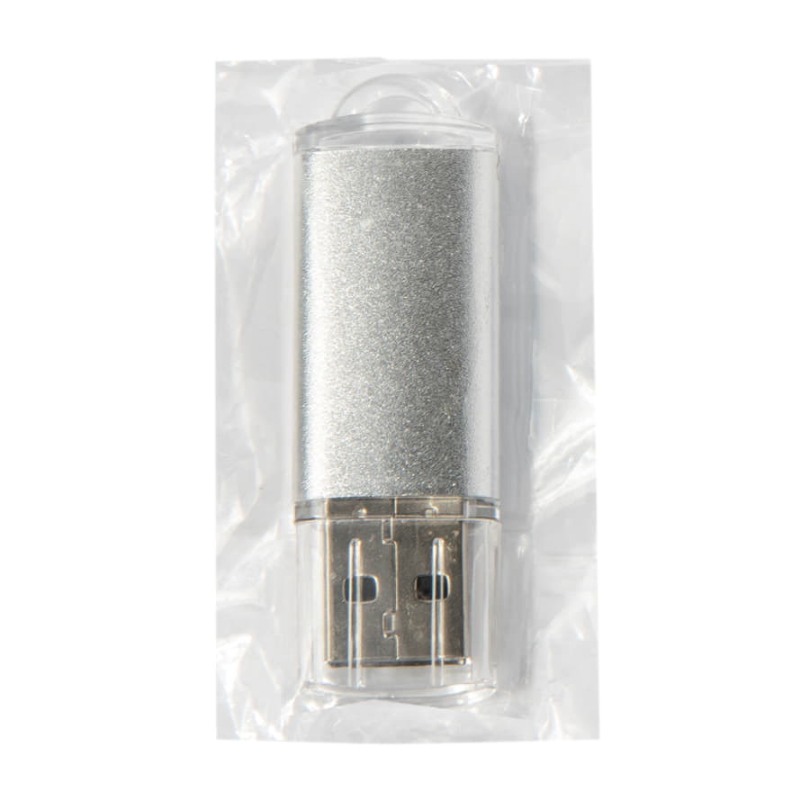 USB flash-карта ASSORTI (16Гб), серебристый-3