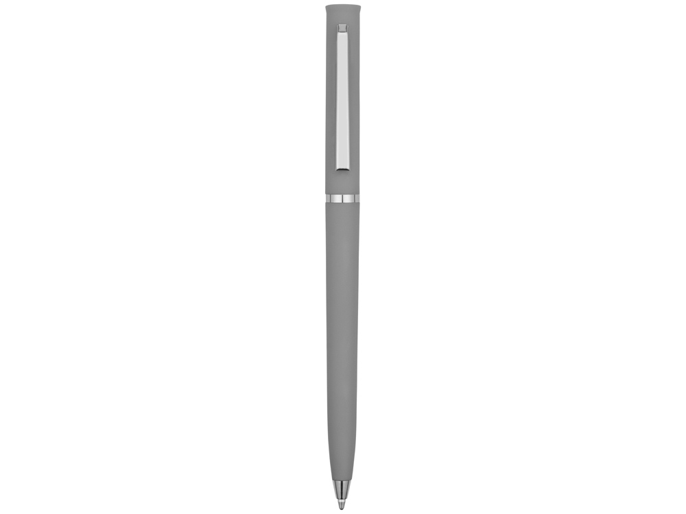 Ручка шариковая Navi soft-touch, серый-1