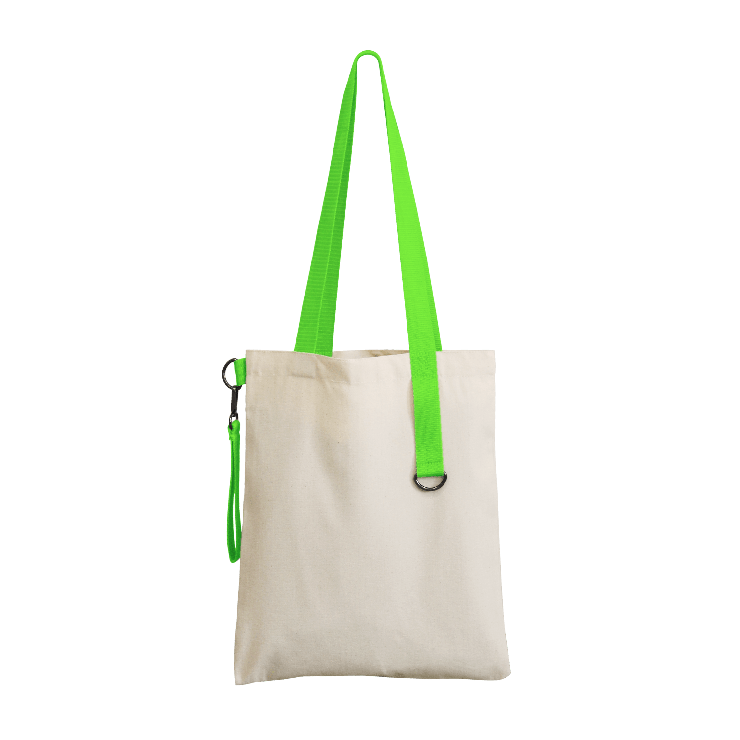 Шоппер Superbag с ремувкой 4sb (неокрашенный с салатовым)-2