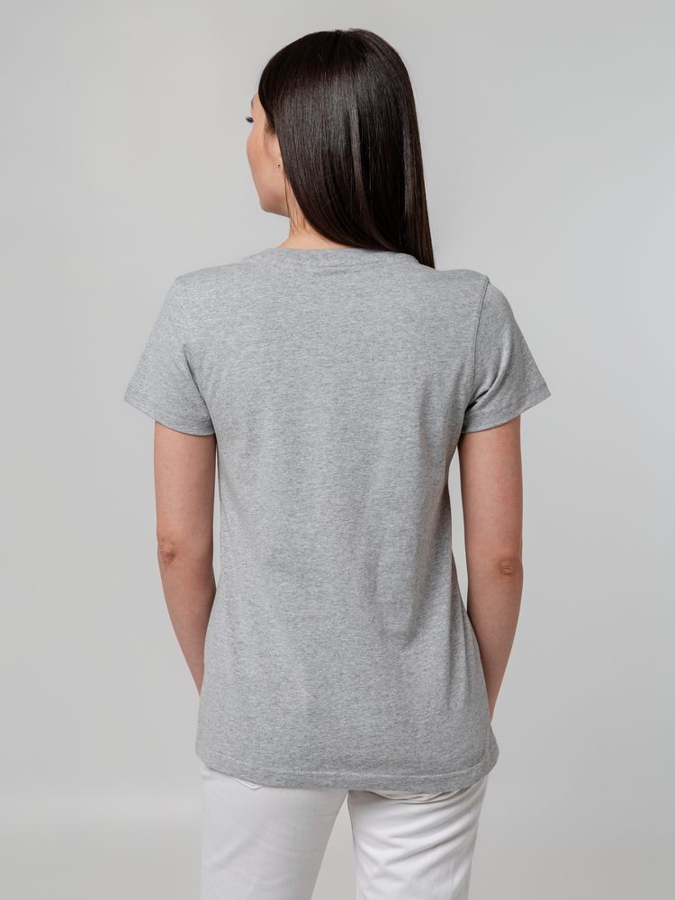 Футболка женская T-bolka Stretch Lady, серый меланж-5