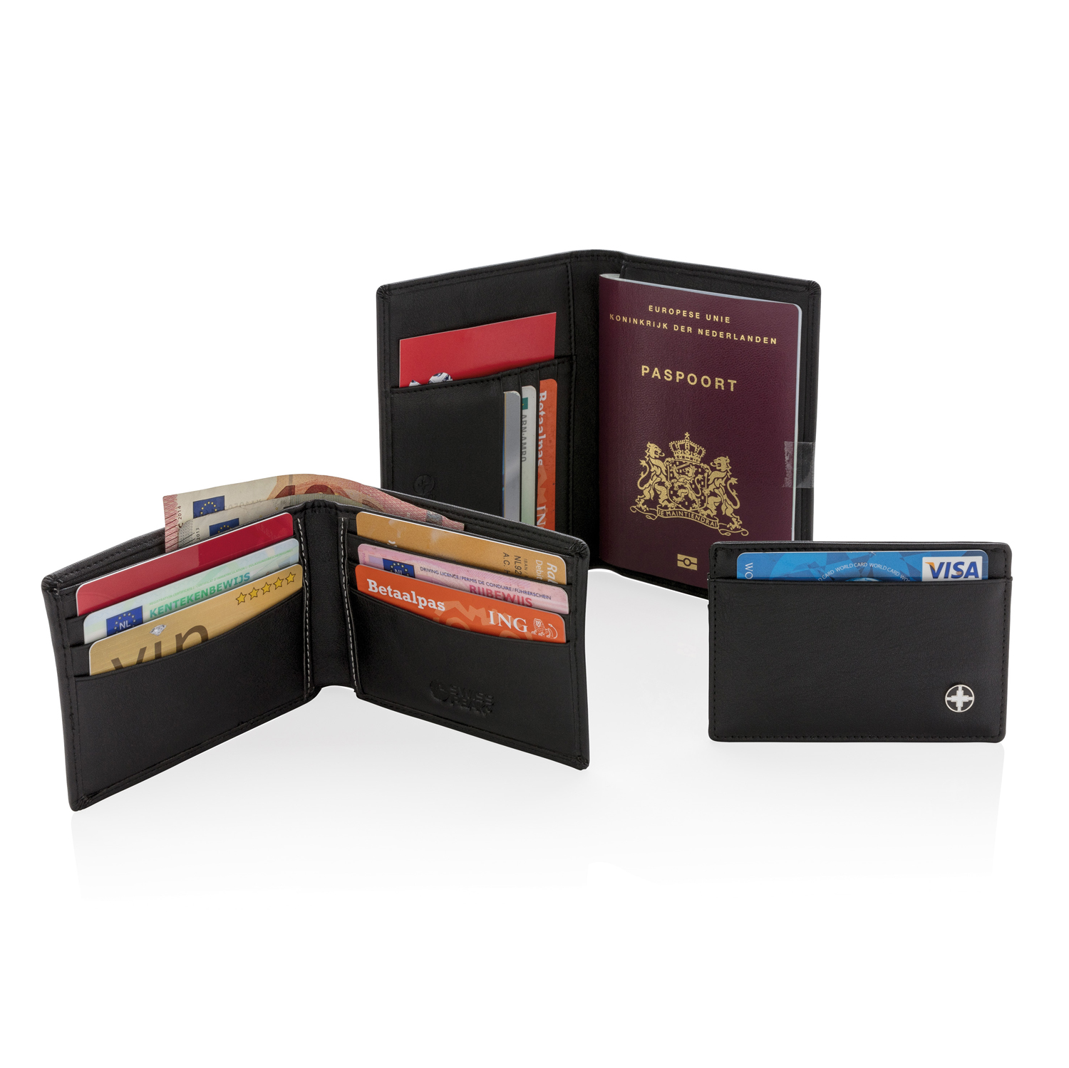 Бумажник Swiss Peak с защитой от сканирования RFID-3