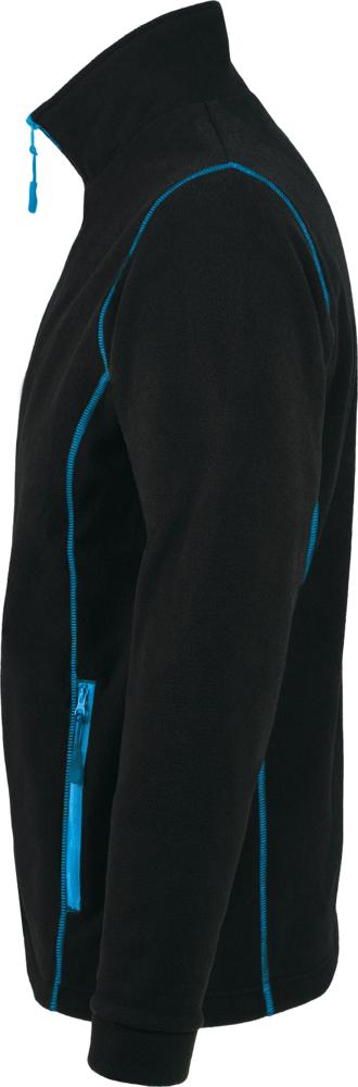 Куртка мужская Nova Men 200, черная с ярко-голубым-3