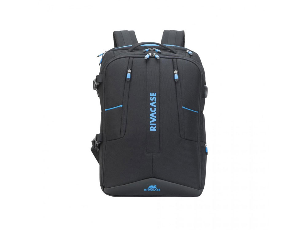 RIVACASE 7860 black профессиональный рюкзак для геймеров 17.3-0