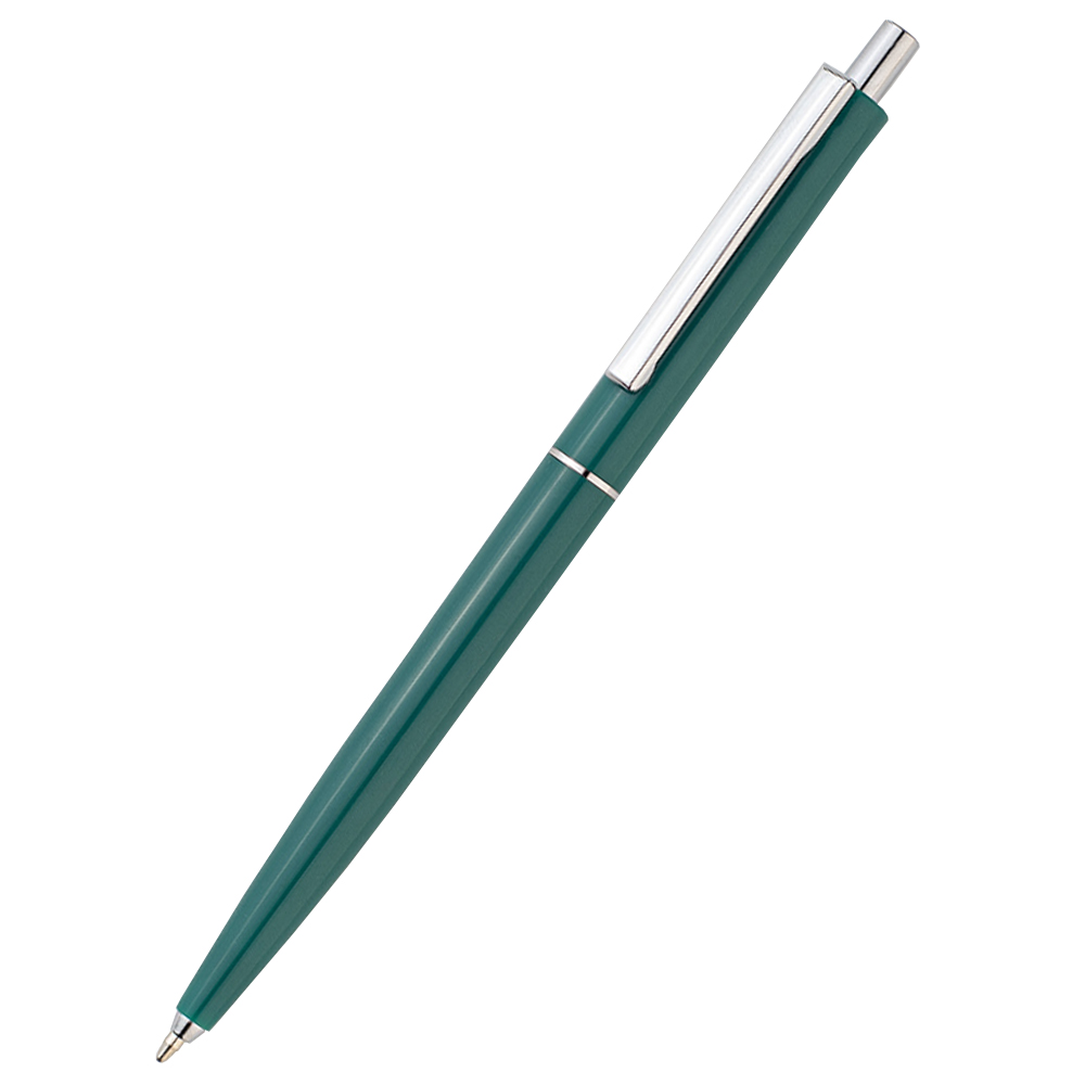 Ручка пластиковая Dot, Изумрудный-0