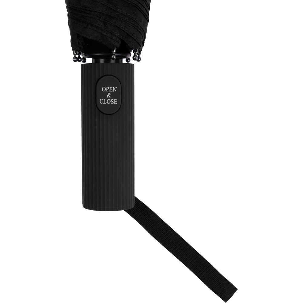 Зонт складной Ribbo, черный-5