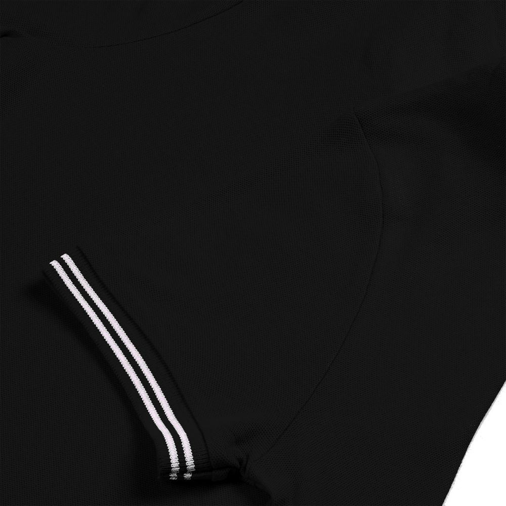 Рубашка поло женская Virma Stripes Lady, черная-4