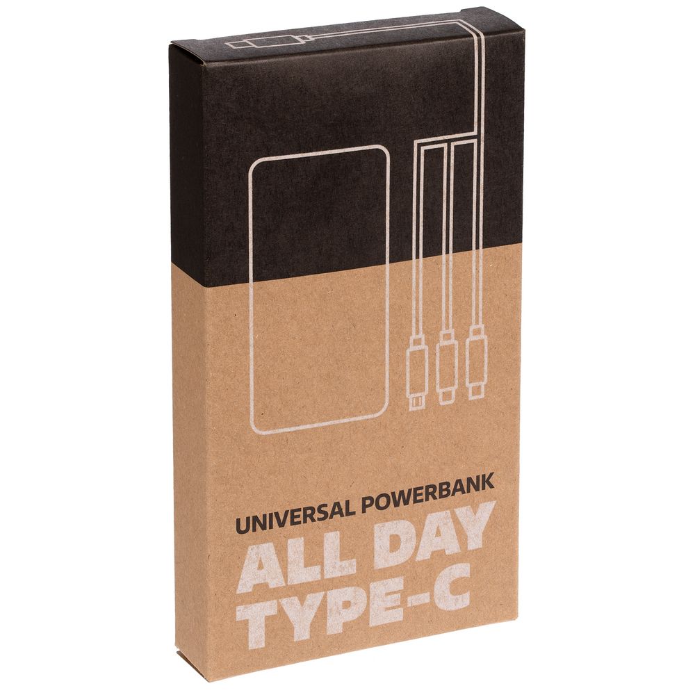 Аккумулятор Uniscend All Day Type-C 10000 мАч, белый-3