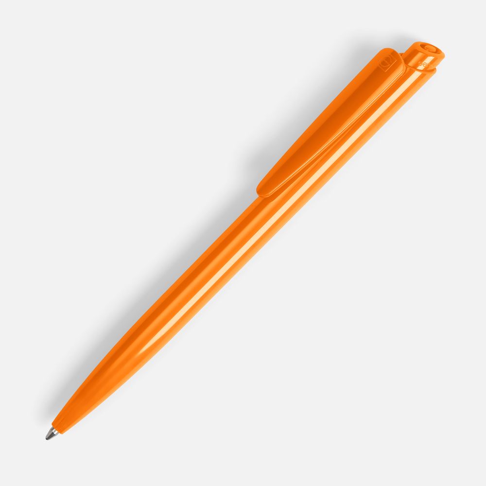 Ручка шариковая Senator Dart Polished, оранжевая-0