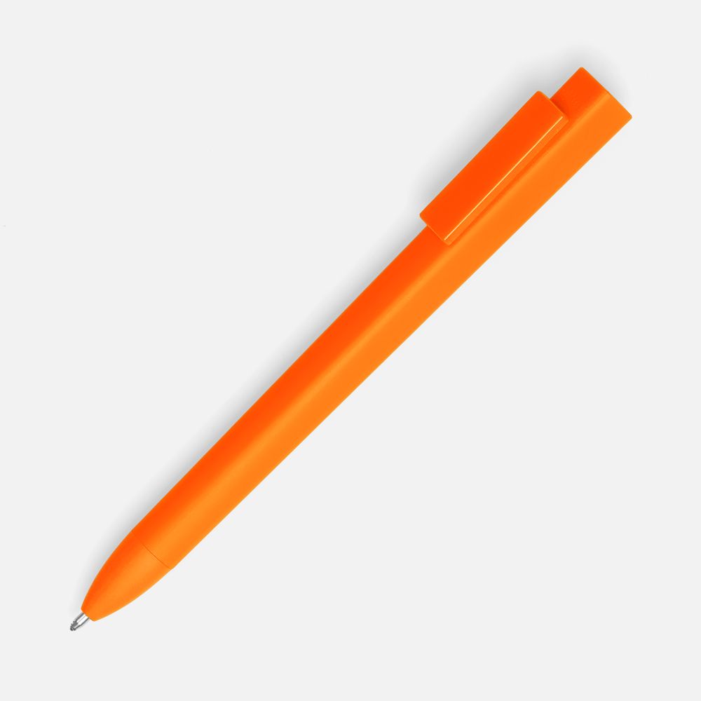 Ручка шариковая Swiper SQ Soft Touch, оранжевая-0