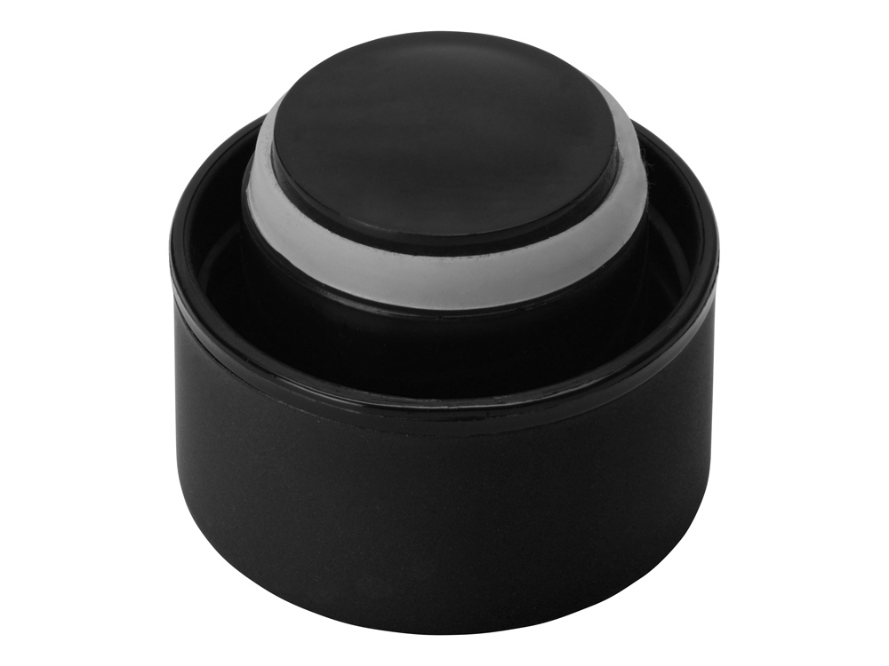 Вакуумная термобутылка Cask Waterline, soft touch, 500 мл, тубус, черный-5