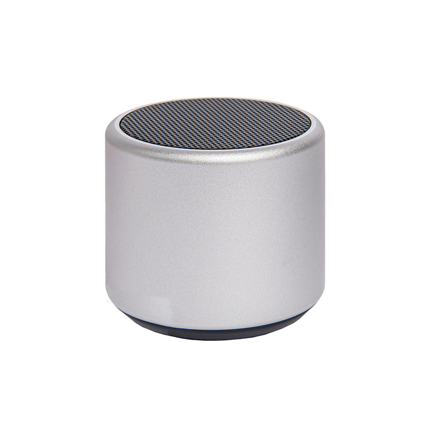 Портативная mini Bluetooth-колонка Sound Burger "Roll" серебристый, серебристый-0