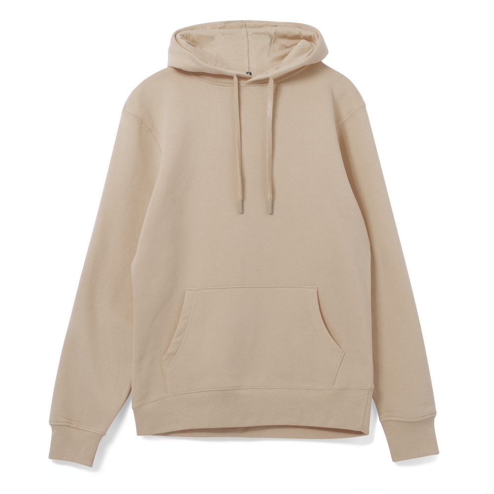 Толстовка с капюшоном унисекс Hoodie, бежевая-0