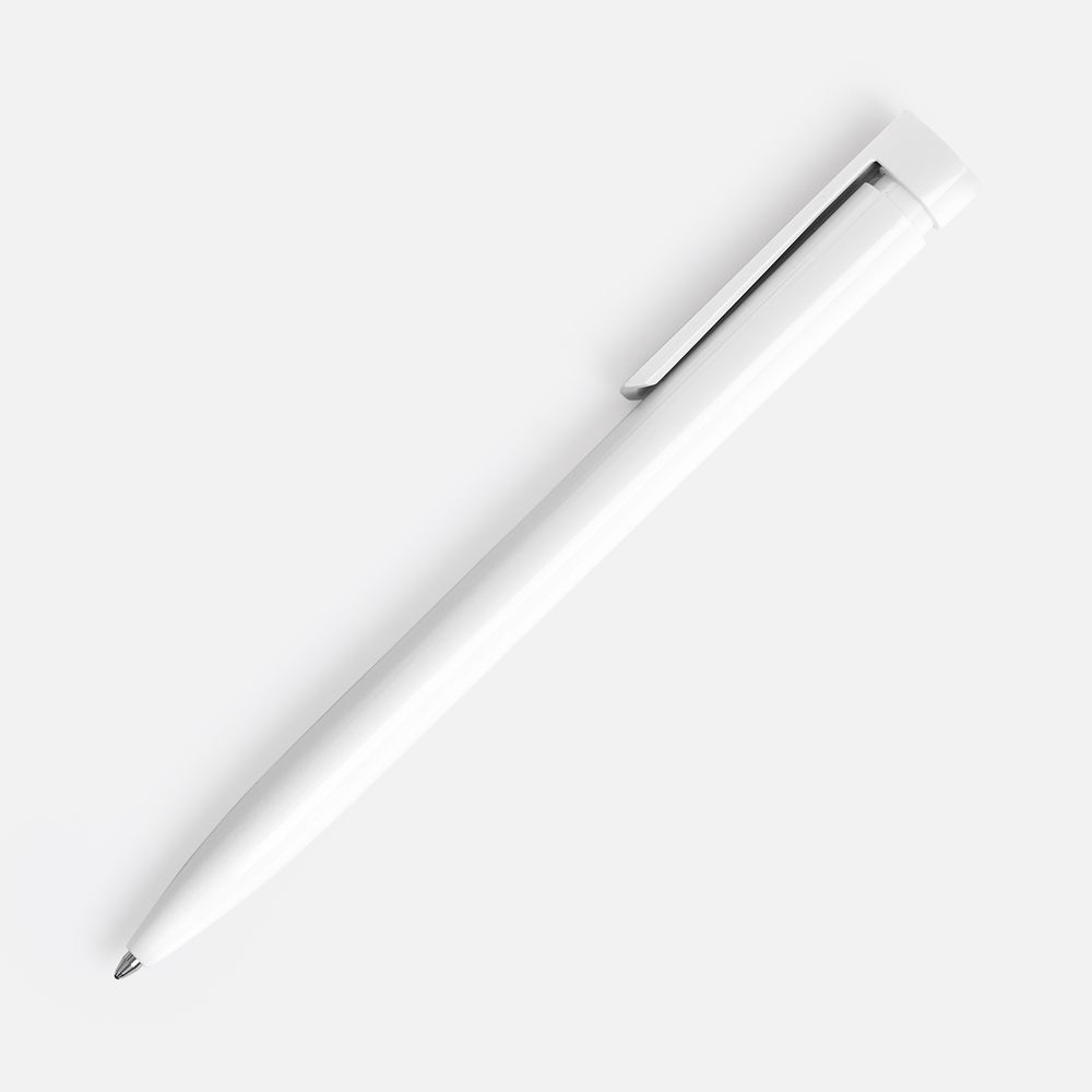 Ручка шариковая Liberty Polished, белая-2