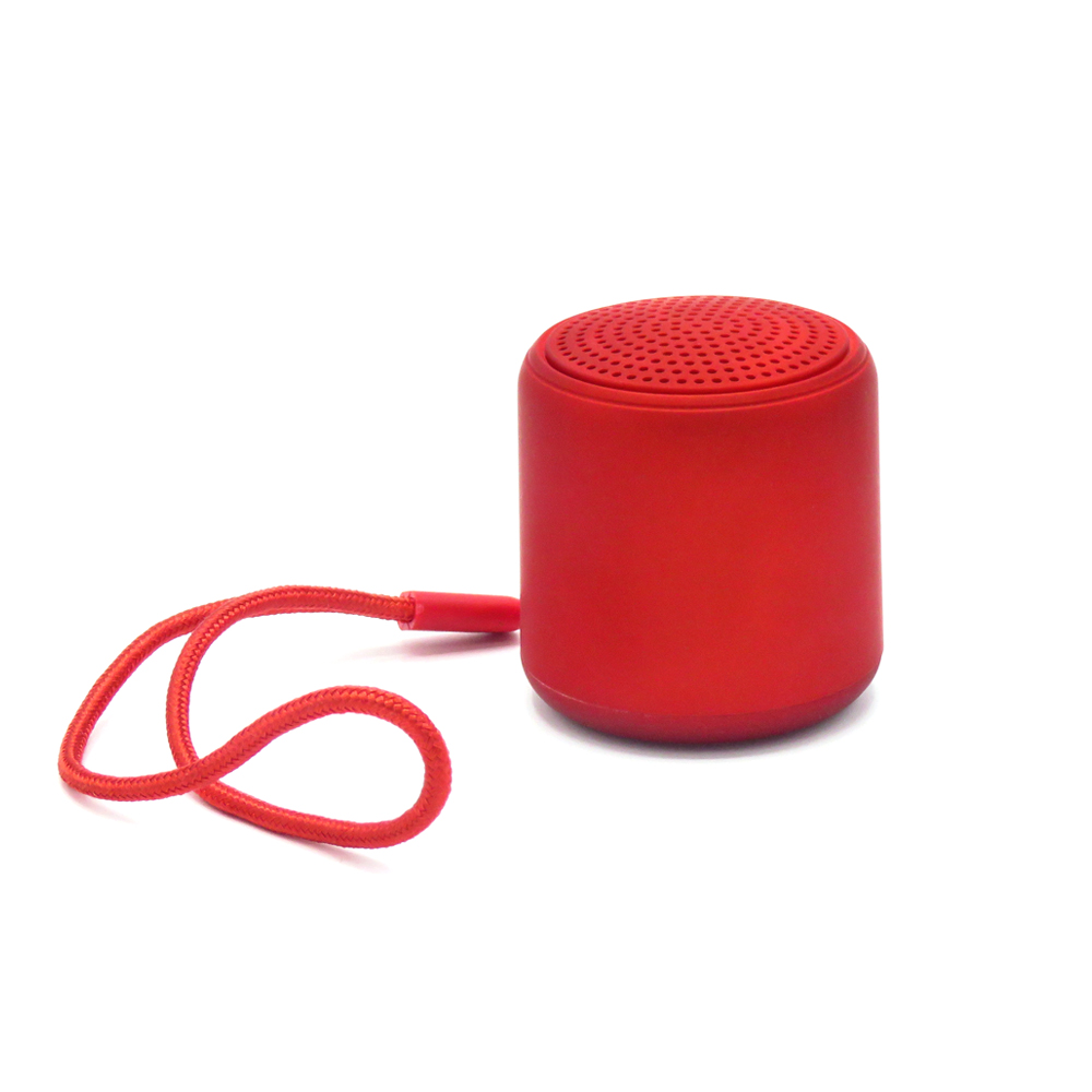 Беспроводная Bluetooth колонка Music TWS софт-тач, Красный-0